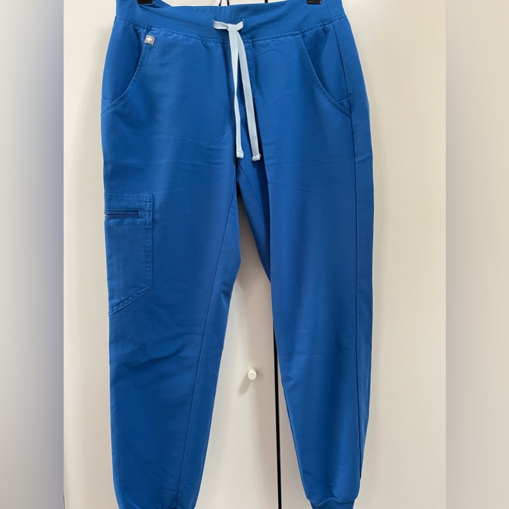 Figs Scrub Pants Royal Blue XS Petite